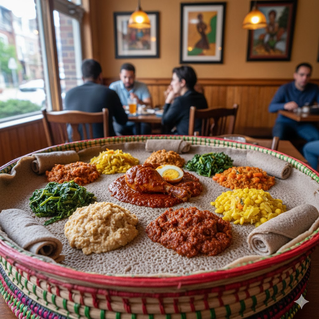 ethiopian restaurant downtown silver spring