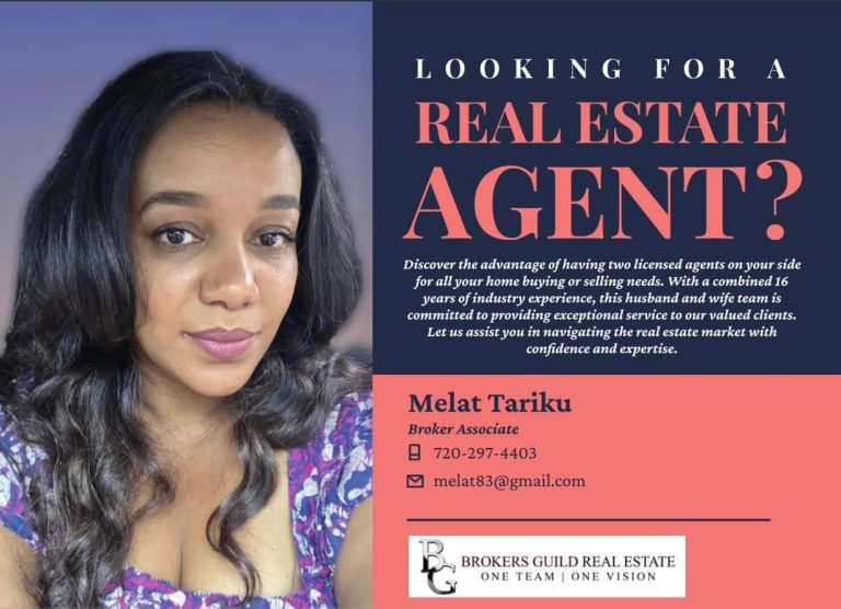 Ethiopian Real estate agent in Denver Colorado