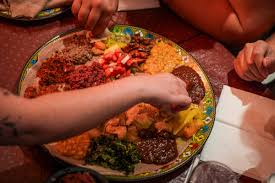 Nazret Ethiopian restaurant menu