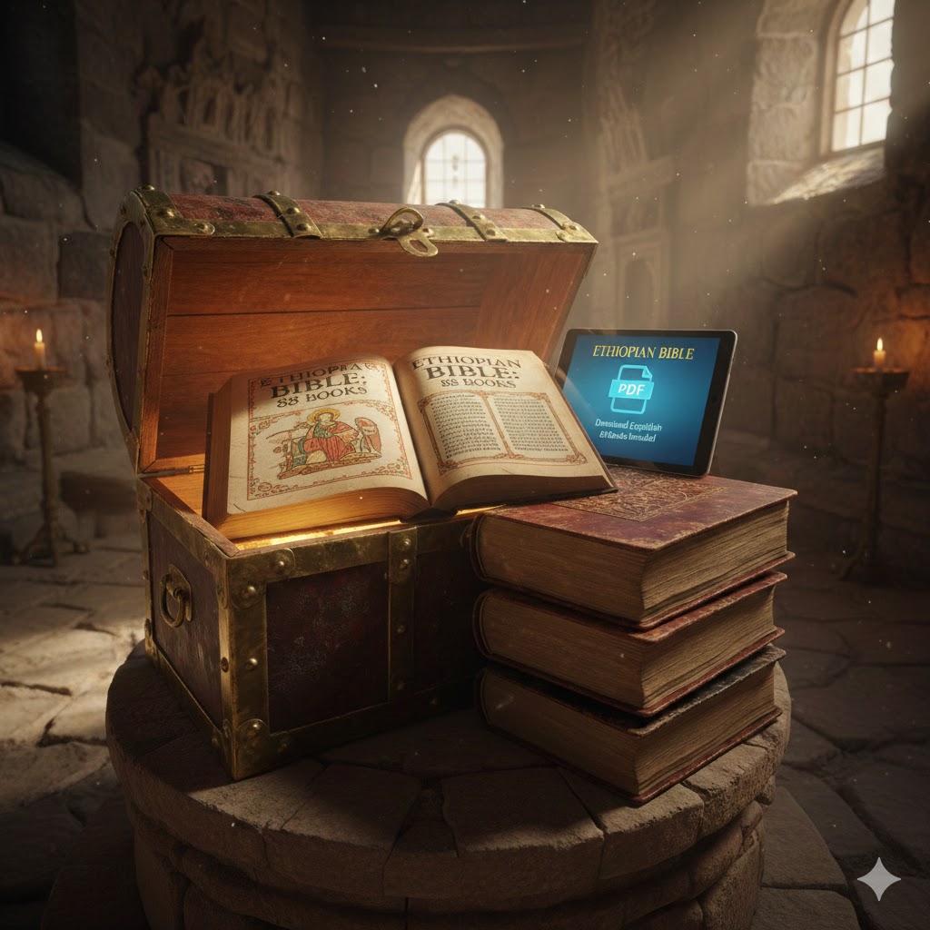 Complete list of 88 books in the Ethiopian Bible English translation PDF.