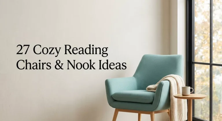 25+ Reading Chairs and Nook ideas to Create the Perfect Cozy Corner